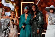Michelle Obama podczas gali Grammy