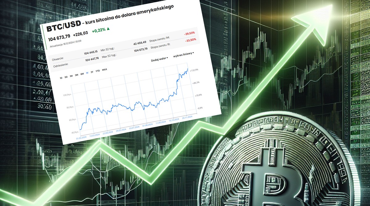 Nowy rekord na bitcoinie. Szaleństwo ma swoje powody