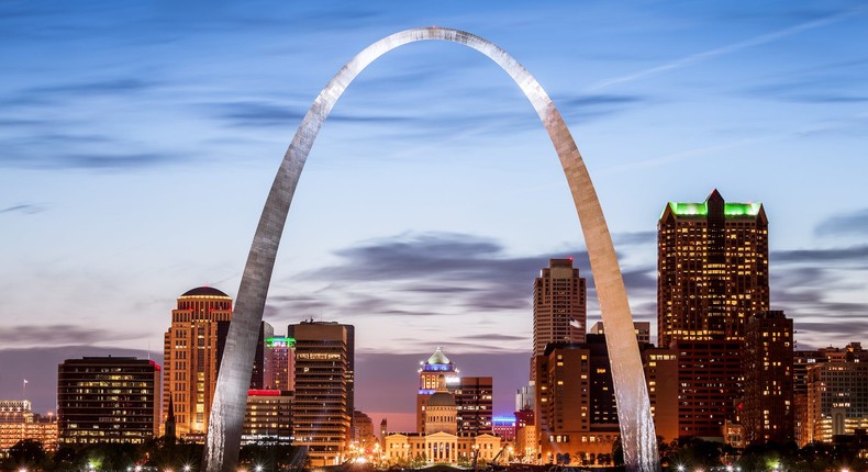 18. St. Louis, Missouri