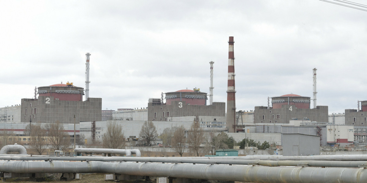 Zaporoska Elektrownia Atomowa jest na skraju wypadku nuklearnego.