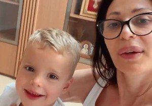 Ceca Ražnatović sa unukom
