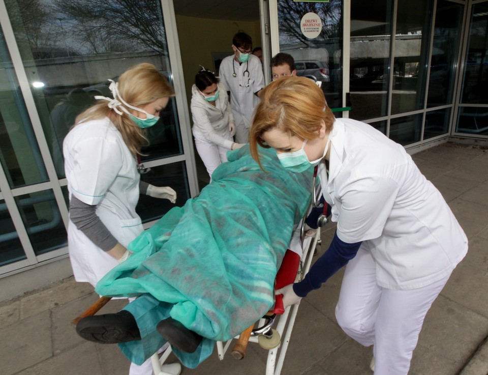 ŁÓDŻ SZPITAL KOPERNIKA ĆWICZENIA SŁUŻB RATOWNICZYCH