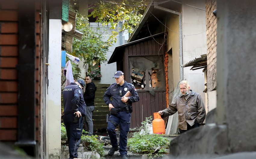 Požar u Sarajevskoj ulici 79