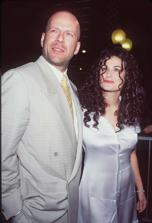Bruce i Demi w 1995 r.