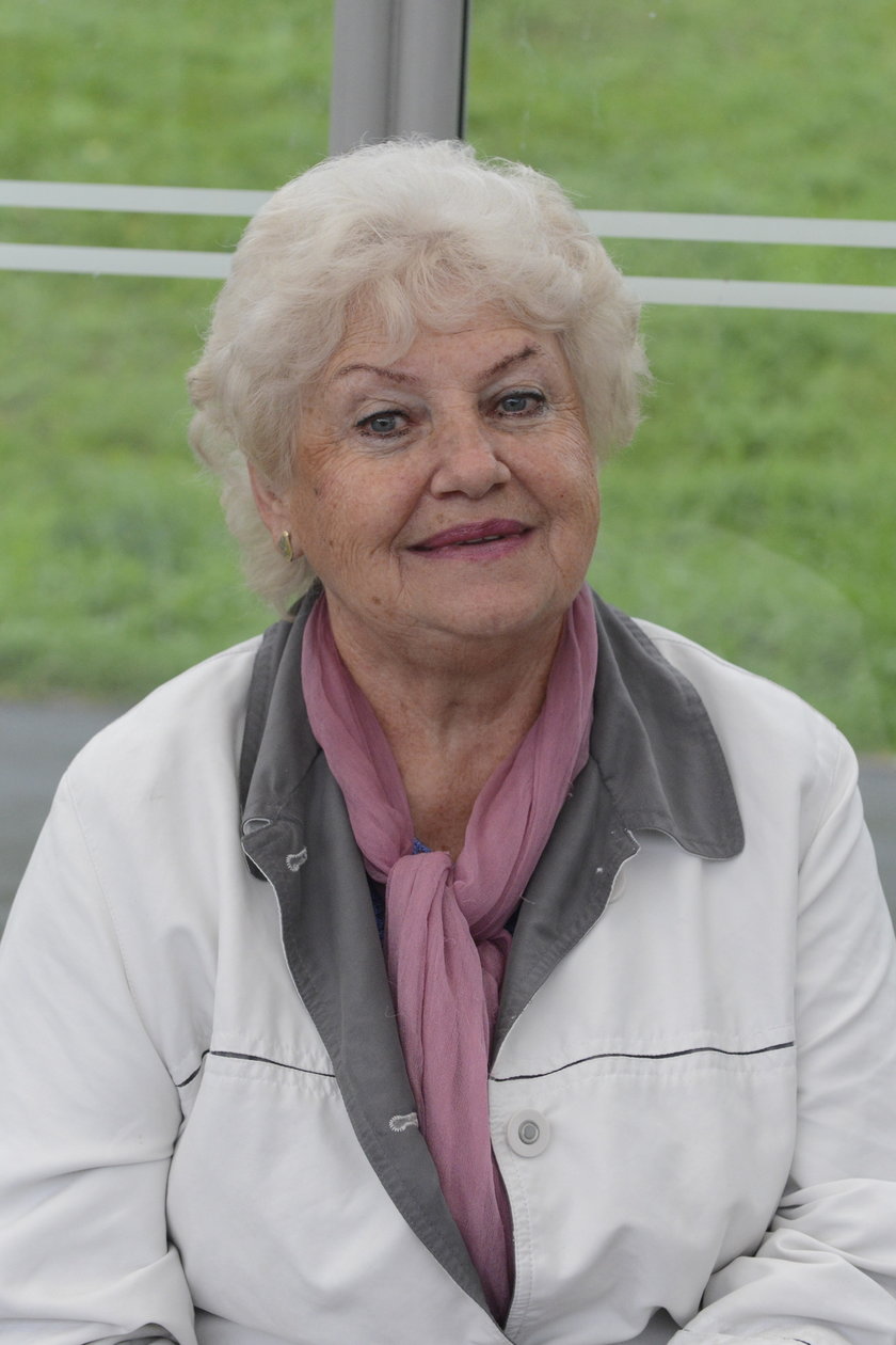 Zofia Kustra (72 l.), pasażerka