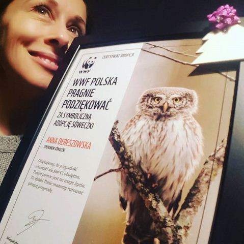 Akcja WWF: Jolanta Fraszyńska dla Anny Dereszowskiej