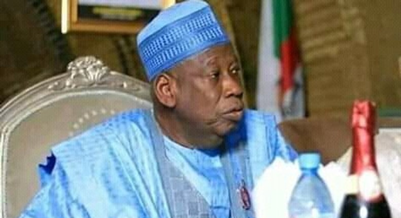 Gov. Abdullahi Ganduje [Twitter/@AysheerParrot]