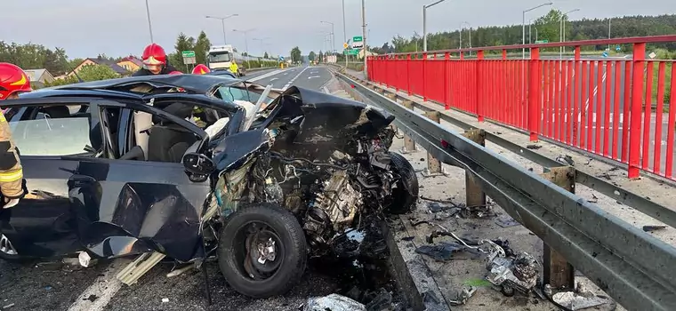 Tragiczny wypadek na DK9. W osobówce jechało sześć osób, pięć zginęło