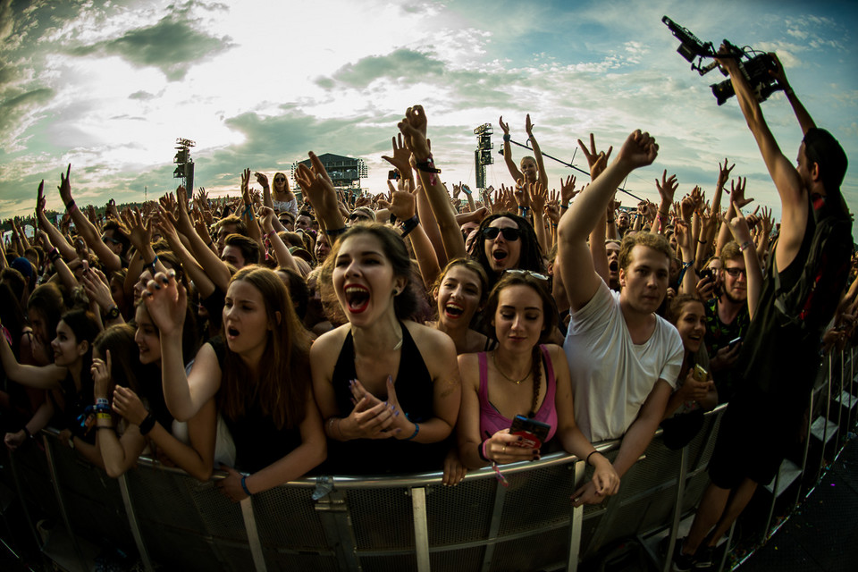 Publiczność na Open'er Festival 2016