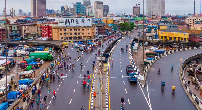 FG, Lagos govt reopen Eko/Apogbon bridges after 15 months closure. [Twitter:@jidesanwoolu]