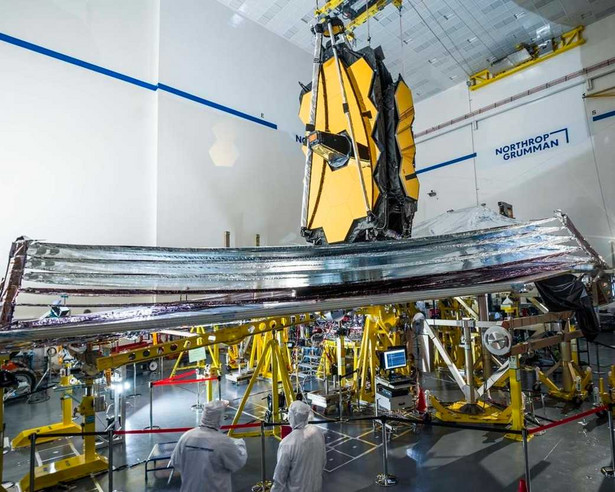 Kosmiczny Teleskop Jamesa Webba - jeszcze na Ziemi