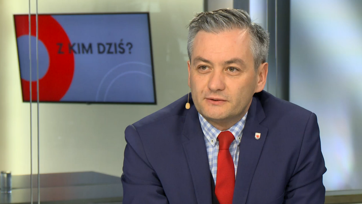 Robert Biedroń w programie Z kim dziś?. 