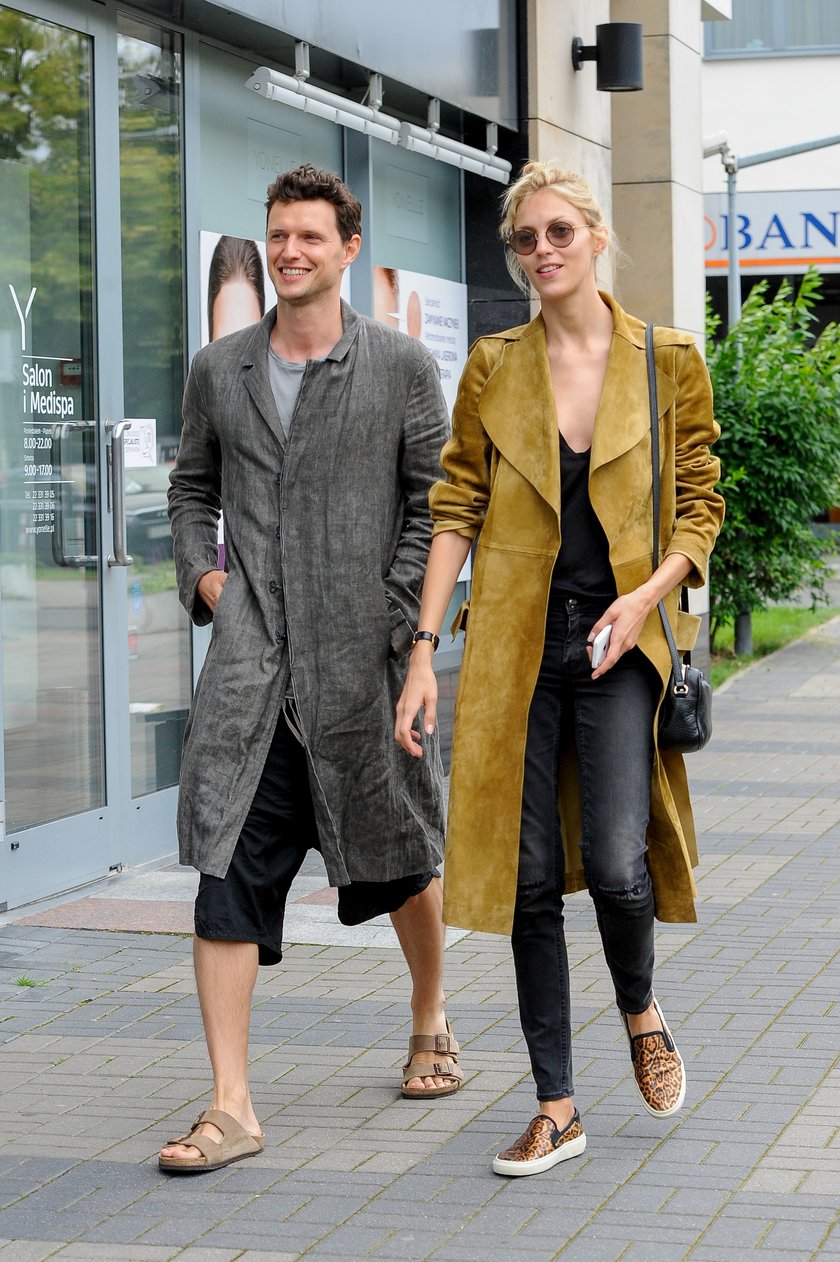 Anja Rubik i Sasha Knezevic