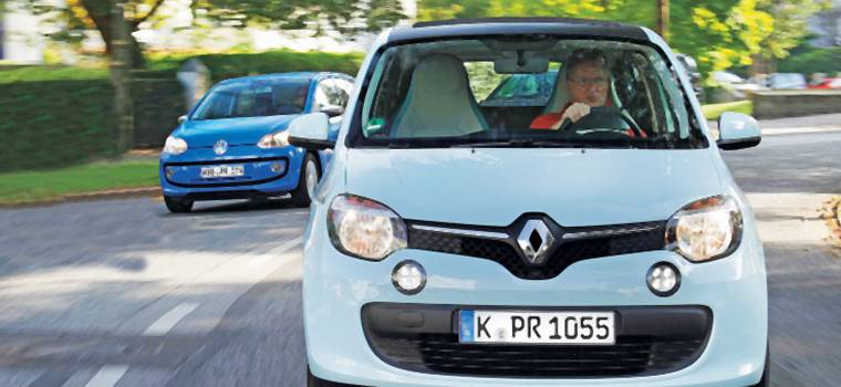 Renault Twingo kontra Volkswagen UP! - Pogromcy korków w akcji