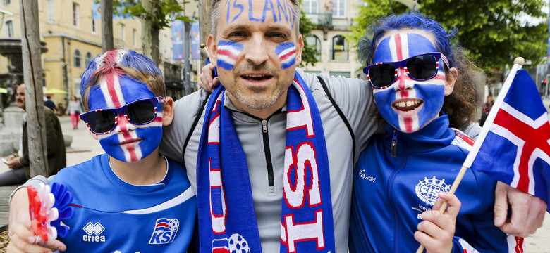 Euro 2016: islandzcy kibice pogodni, ale umiarkowanymi optymistami