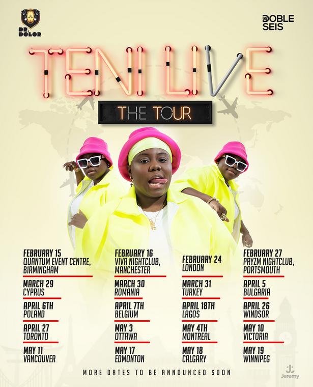 TENI TOUR LIVE announcement [DoubleSeis] 