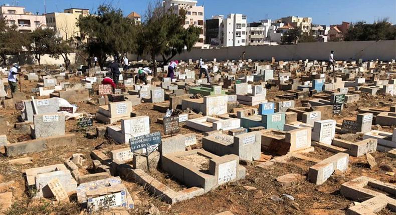 Le cimetière de Yoff à Dakar.