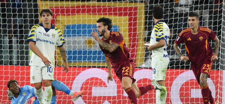 Ziółkowski mecz z Parmą obejrzał z ławki rezerwowych. Roma wiceliderem Serie A