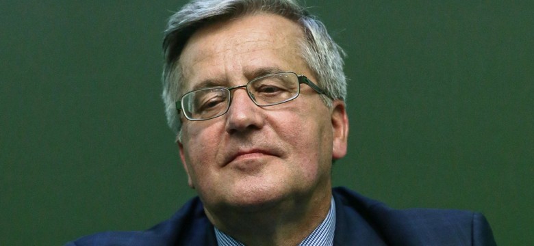 Komorowski: Nie będę startował w wyborach do PE, dziennikarze coś wymyślają