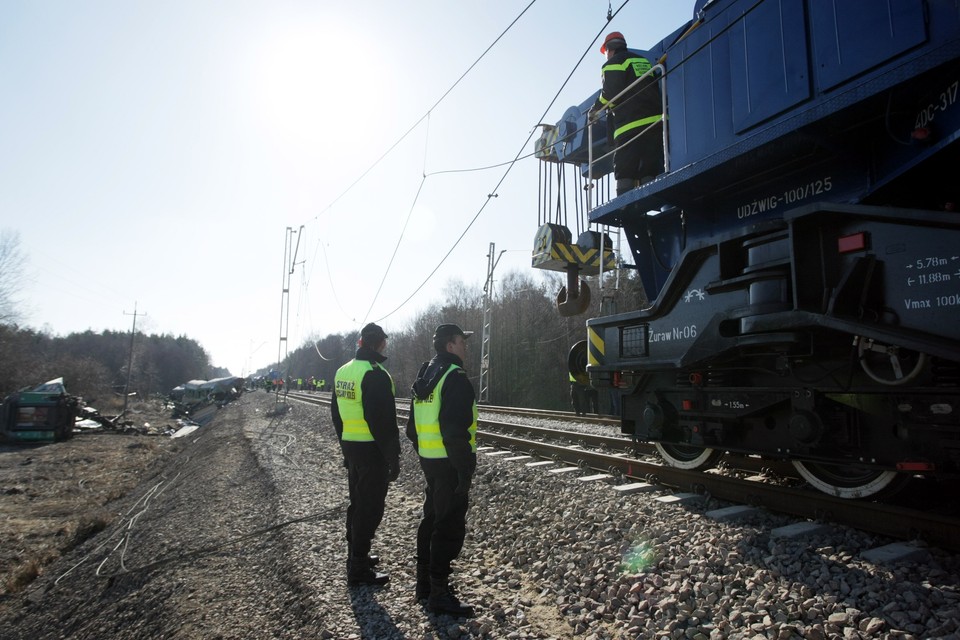 SZCZEKOCINY WYPADEK KOLEJOWY POSZUKIWANIA