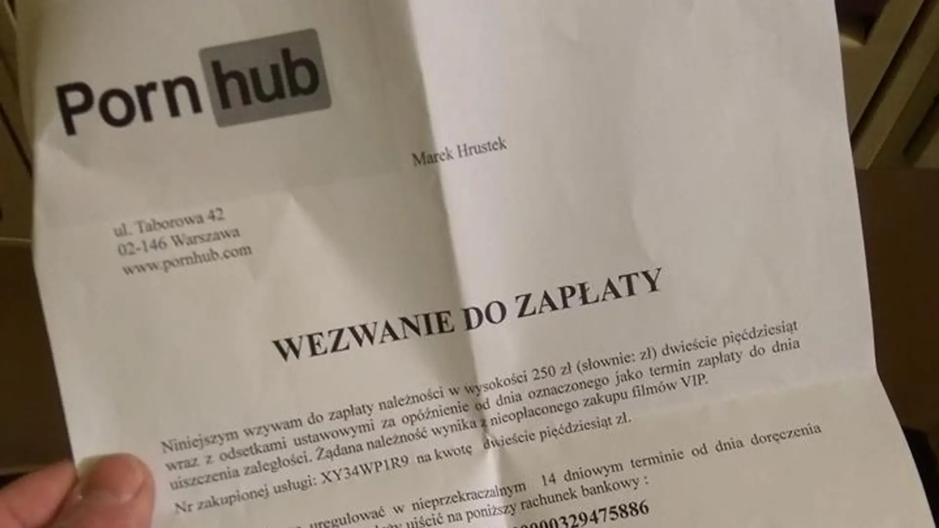 Nie na wnuczka, nie na policjanta, a na filmy porno. Oszust straszy internautów z Jaworzna