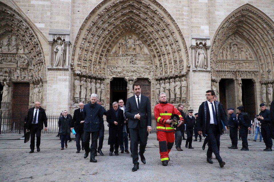 Katedra Notre Dame po pożarze