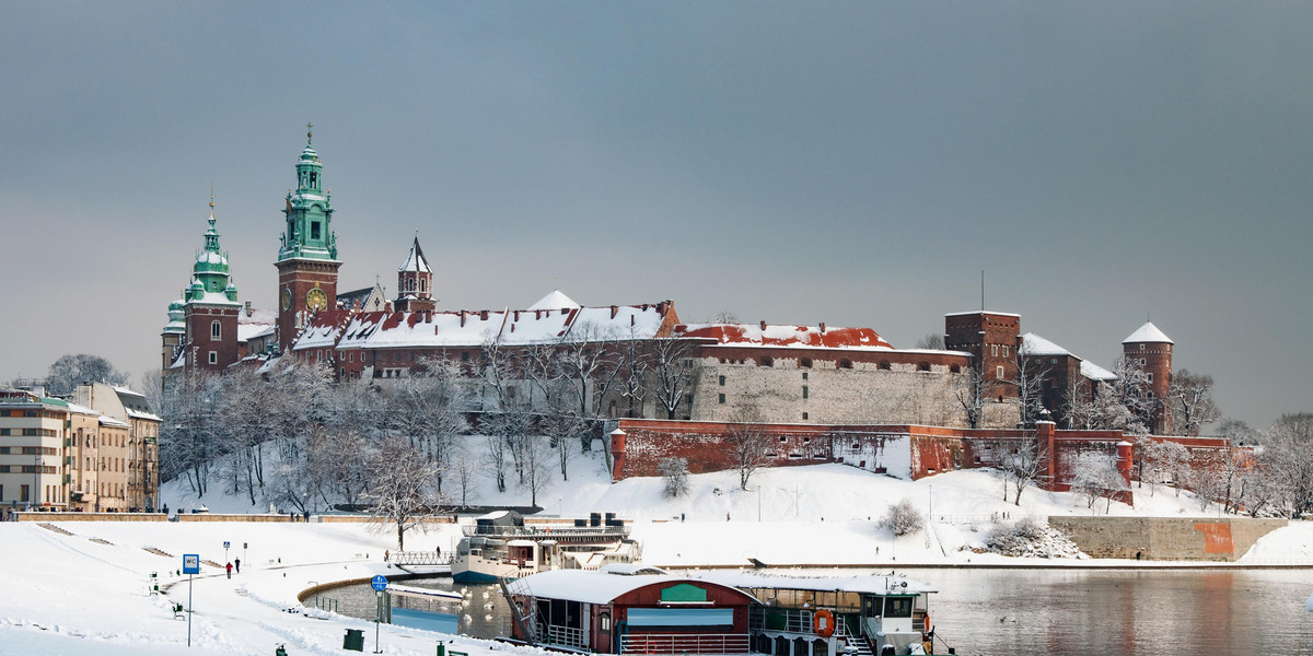 Kraków zimą