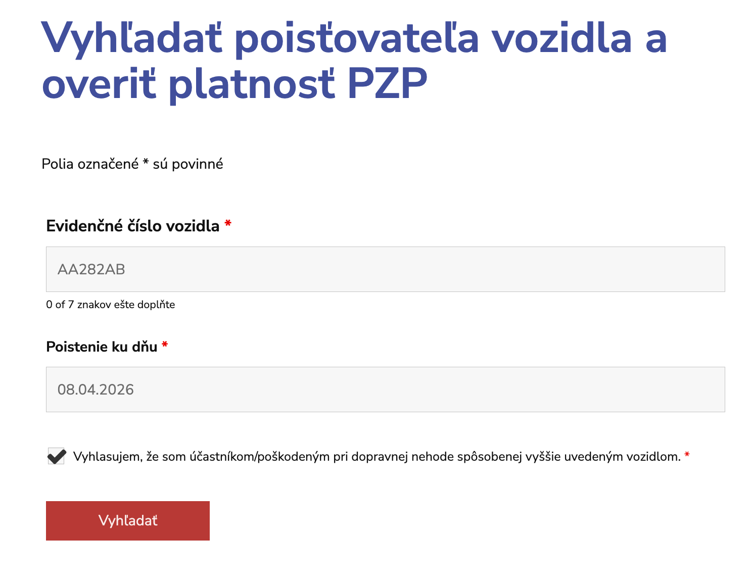 Majiteľa podľa EČV síce nezistíte, ale môžete kontaktovať jeho poisťovňu, v ktorej má uzatvorené PZP cez formulár.