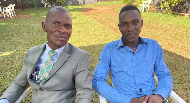 Tamale Mirundi Jr with his later father