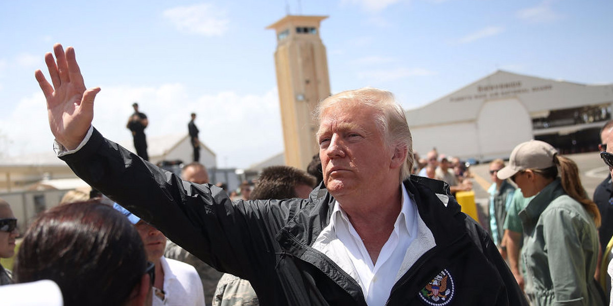Trump shares 9-minute video praising his own relief efforts in Puerto Rico: 'Nobody could've done what I've done'