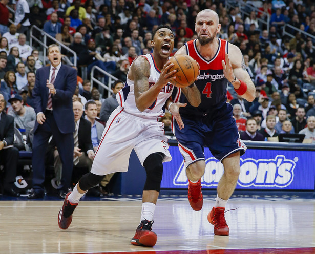 Liga NBA: Porażka Wizards w Atlancie. 14 punktów Marcina Gortata