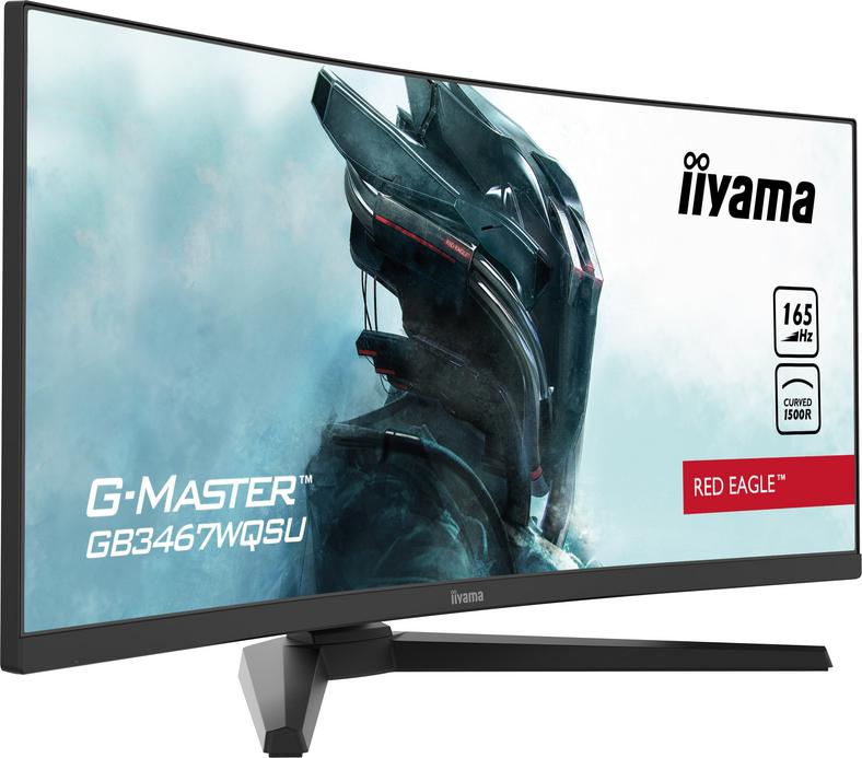 iiyama G-Master GB3467WQSU - dopiero duży, ultrapanoramiczny ekran pozwala w pełni docenić jego zagięcie