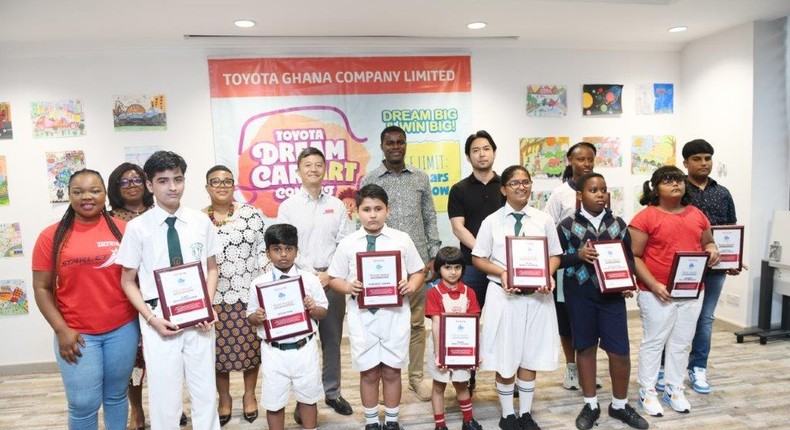 Toyota Ghana empowers children through Dream Car Art Contest