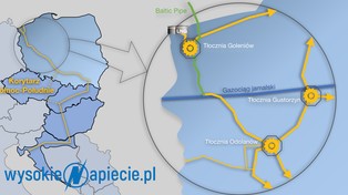 Lądowe węzły Baltic Pipe. Gaz-System musi wybudować trzy tłocznie