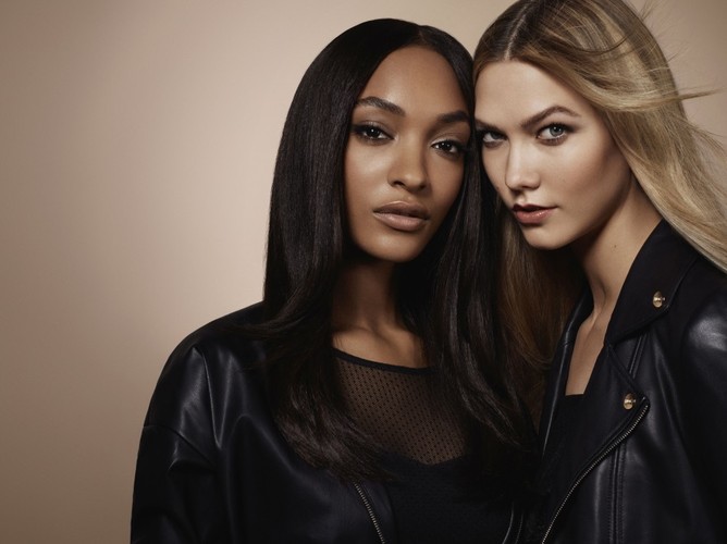 Karlie Kloss i Jourdan Dunn w kampanii Liu Jo jesień/zima 2016/2017