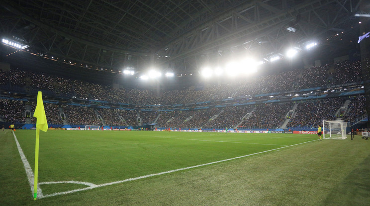 Innen nézve semmi baja a stadionnak/Fotó: AFP