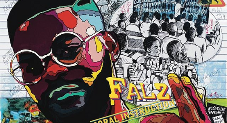 Falz Moral Instruction art cover [Instagram Falz]