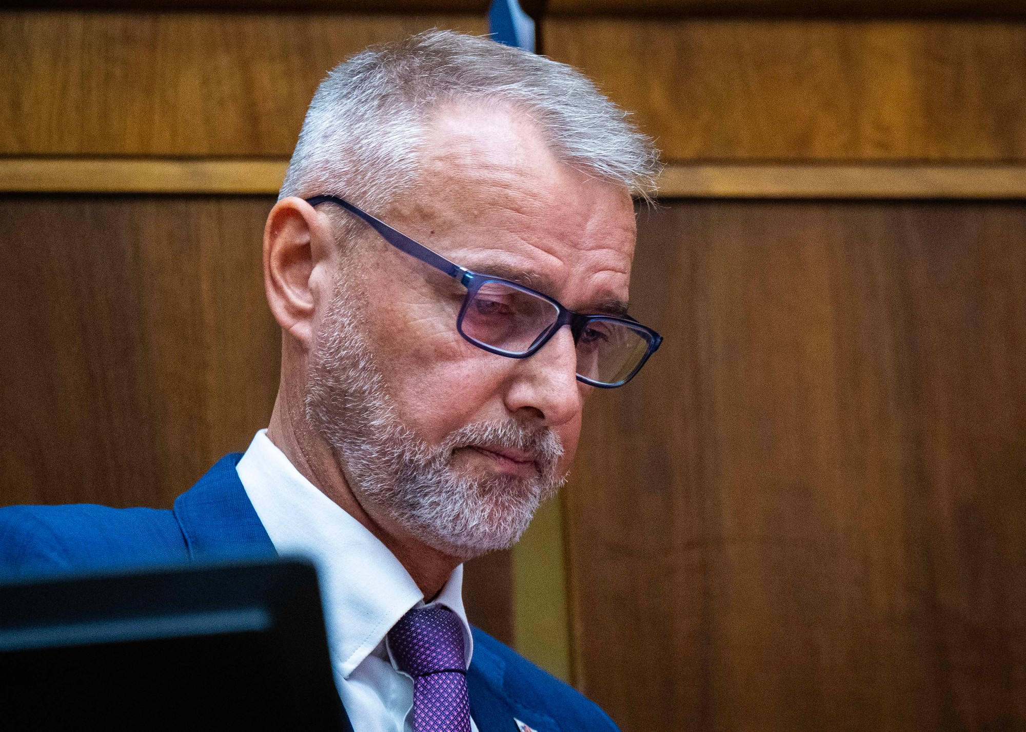 Predseda NR SR Richard Raši.