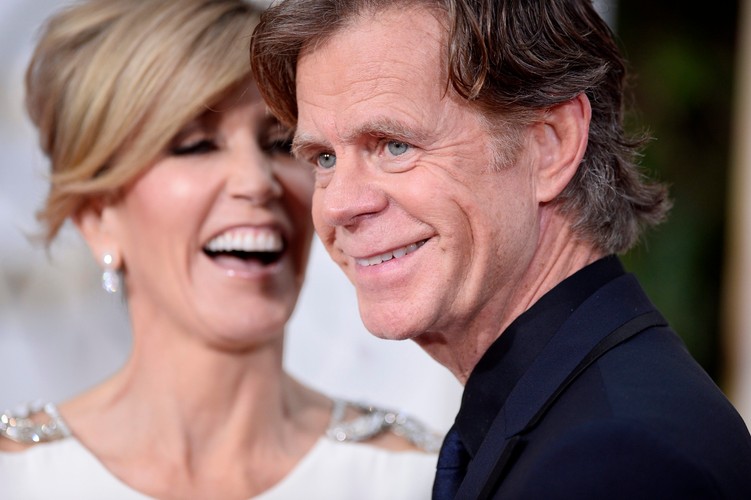 Złote Globy 2015 zza kulis: William H. Macy i Felicity Huffman