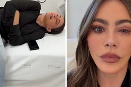 SOFIJA VERGARA ZAVRŠILA U HITNOJ! Oko joj poluzatvoreno, i kozmetika i prašina mogu da izazovu OVAKVO STANJE: Publika je čekala na crvenom tepihu, ona se javila iz bolnice