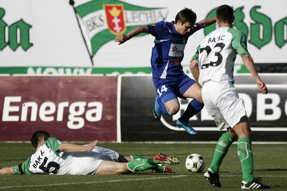 PIŁKA NOŻNA EKSTRAKLASA LECHIA GDAŃSK RUCH CHORZÓW