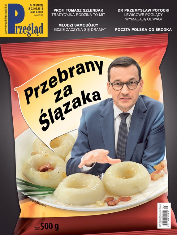 Okładka najnowszego "Przeglądu"