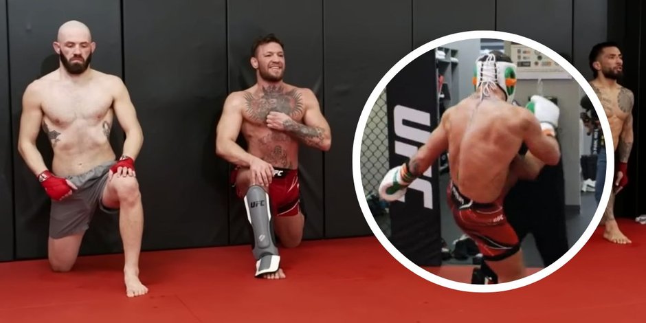 Conor McGregor powala sparingpartnera kopnięciem podczas programu TUF 31 (WIDEO)