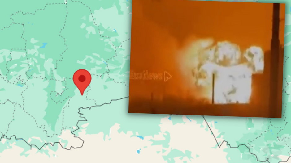 Eksplozja i pożar w rosyjskiej fabryce