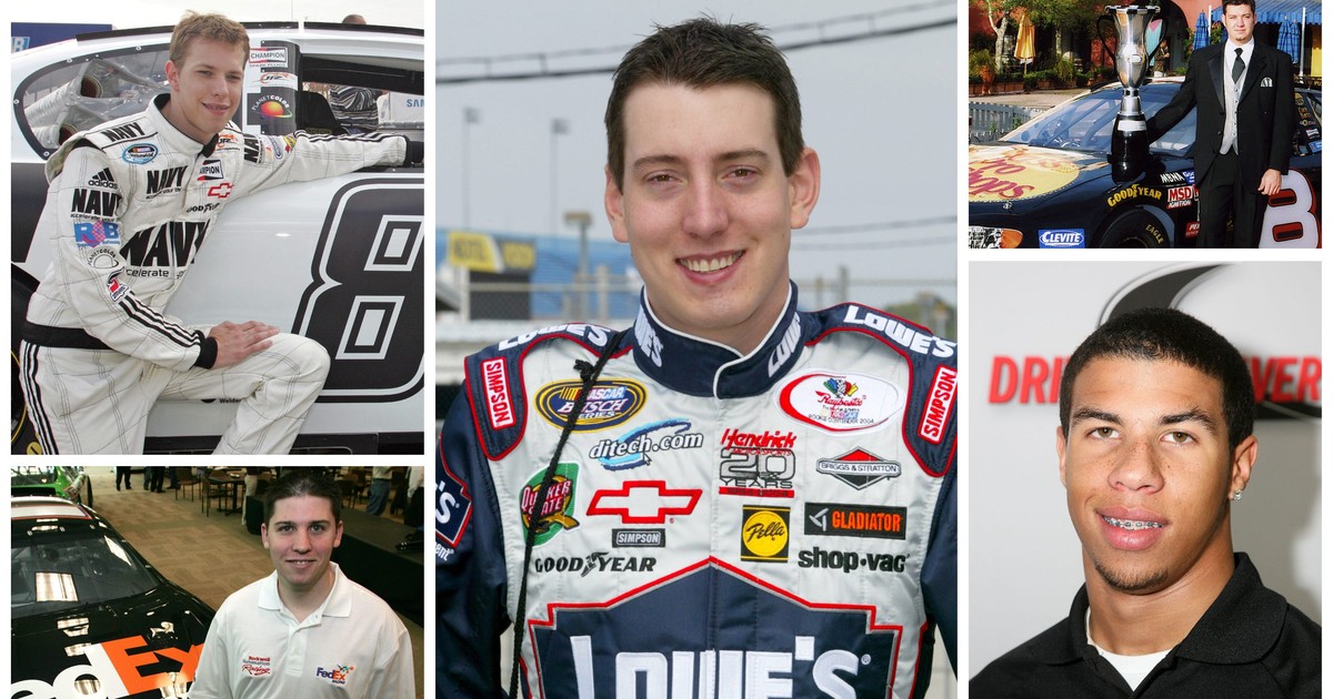 Photos show what NASCAR's biggest stars looked like when their careers ...