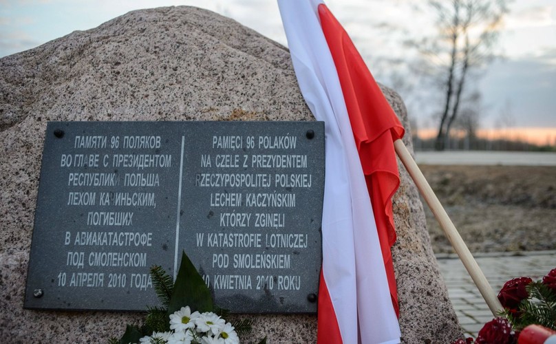 MIEJSCE KATASTROFY W SMOLEŃSKU