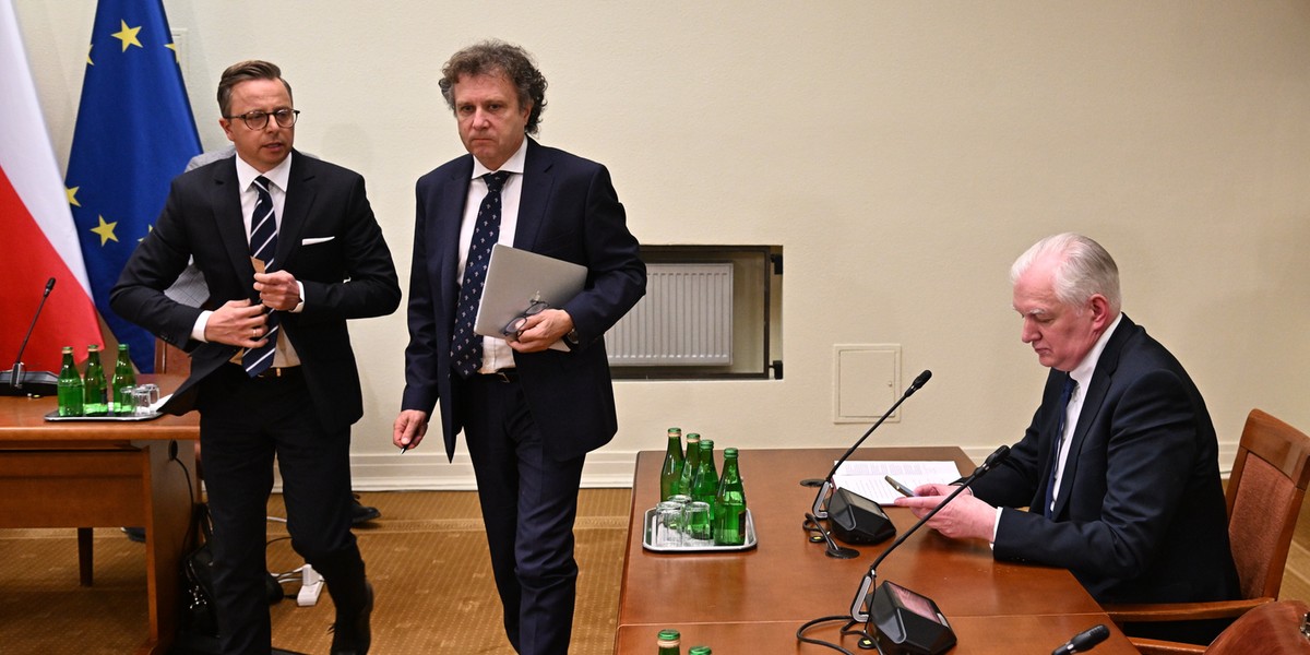 Dariusz Joński, Jacek Karnowski i Jarosław Gowin