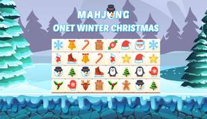 Onet Winter Christmas Mahjong - 1280x720