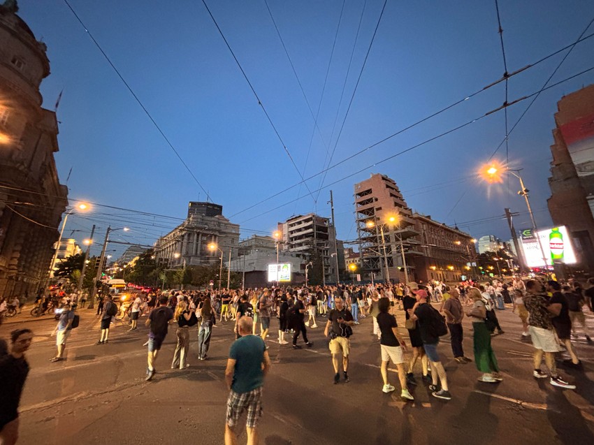 beograd studenti protest blokada nemanjina vlada