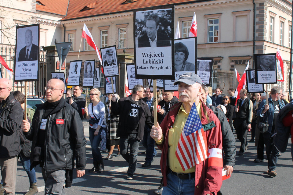 Marsz z Portretami w Warszawie